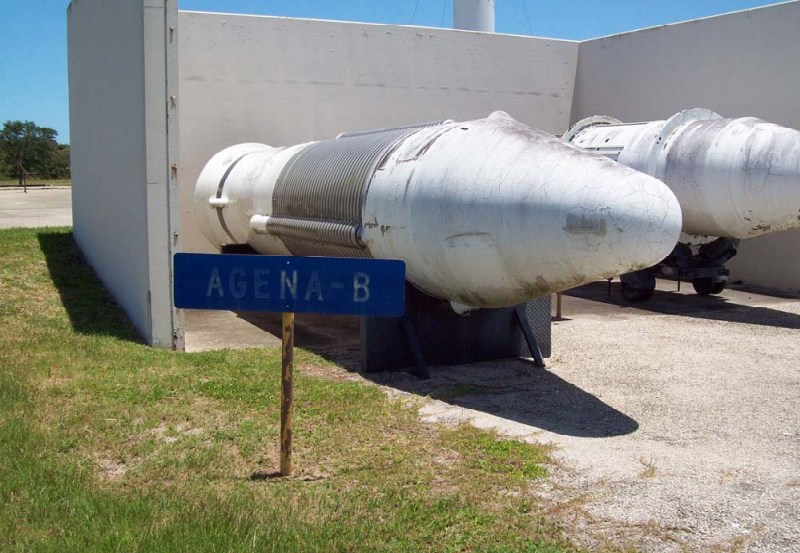Agena-B rocket