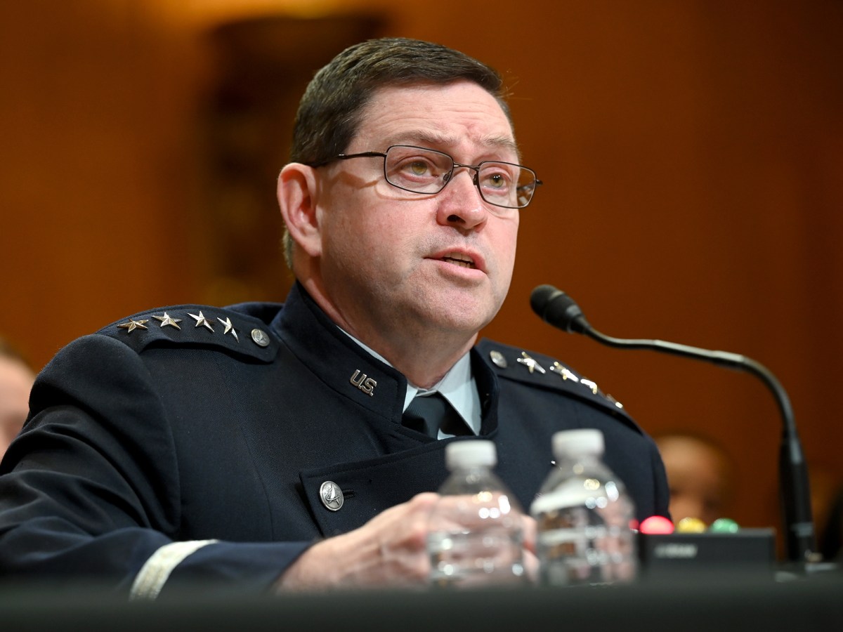 Chief of Space Operations Gen. Chance Saltzman testified April 30, 2024, at a hearing of the House Appropriations Committee. Credit: U.S. Air Force