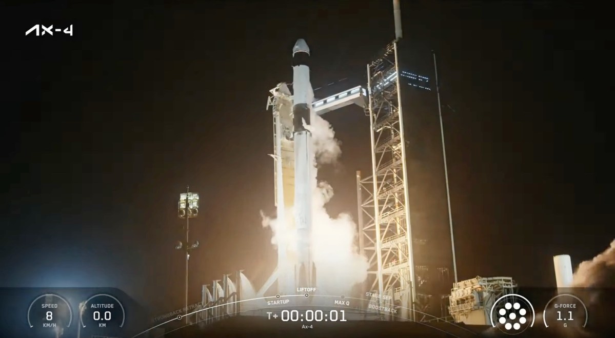 Ax-4 launch