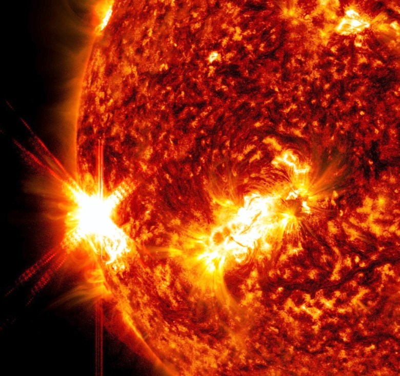 Jan. 9, 2023 solar flare