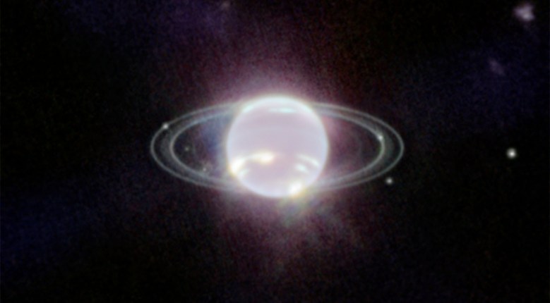 JWST image of Neptune