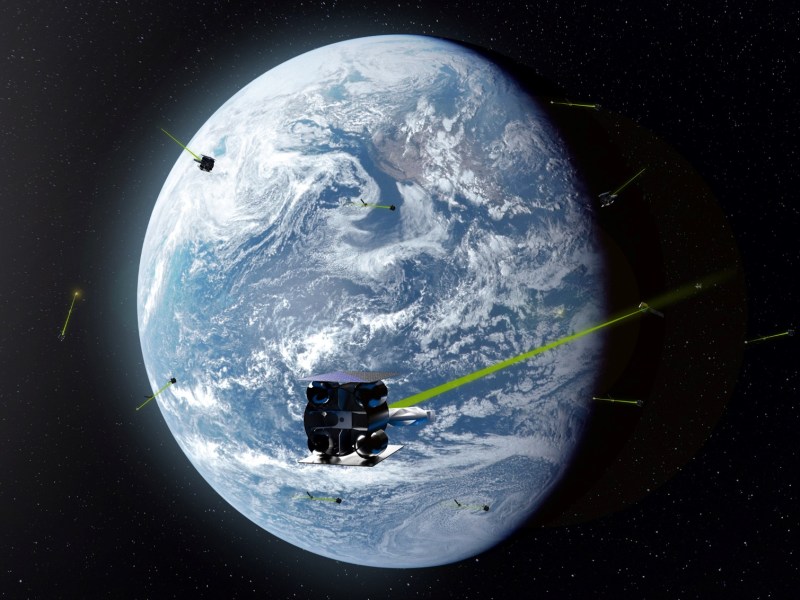 ThinkOrbital' x-ray in space technology is being assessed by the military for applications such as inspecting objects in orbit. Credit: ThinkOrbital