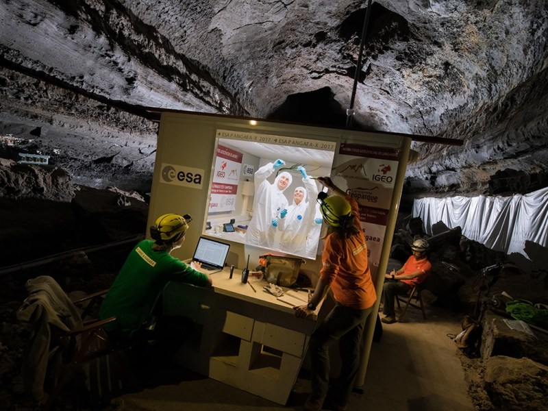 Space Exploration Goes Underground