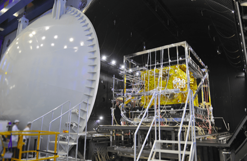 Apstar-6C TVAC APT Satellite