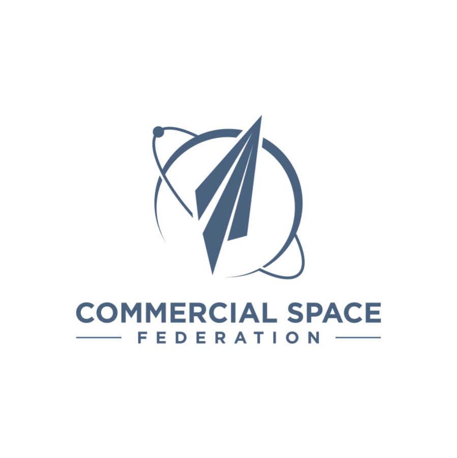 Commercial Space Federation (CSF) logo